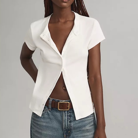 Reformation Raelynn Knit Top - Picture 1 of 4